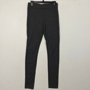Kavu Gray Herringbone Stretch Leggings Size Large
